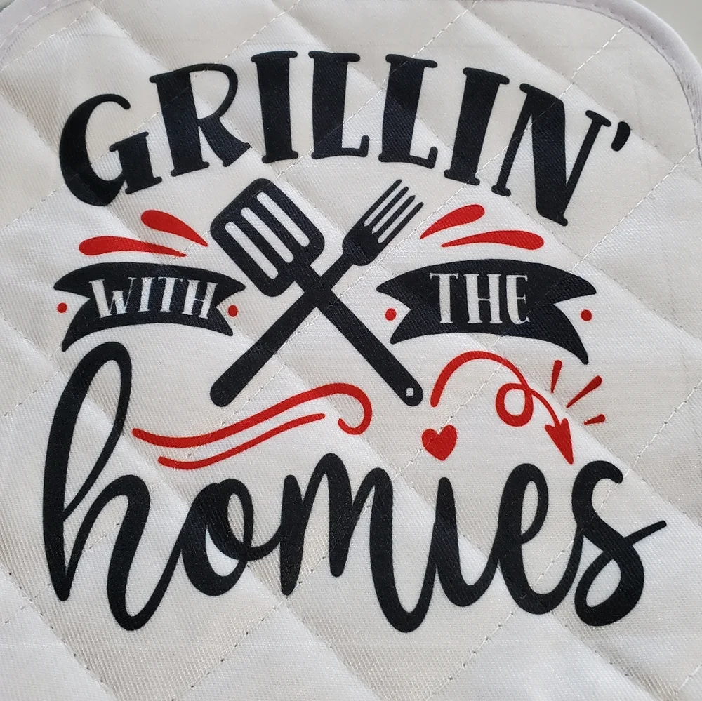 GRILLIN' WITH THE homies Hot Pad Pot Holder
